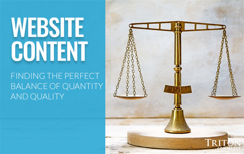 Website Content: Finding the Perfect Balance of Quantity and Quality