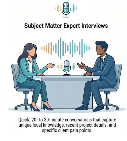 Subject Matter Expert Interviews