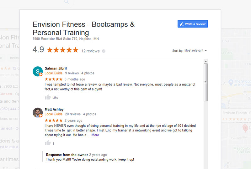 home service review management