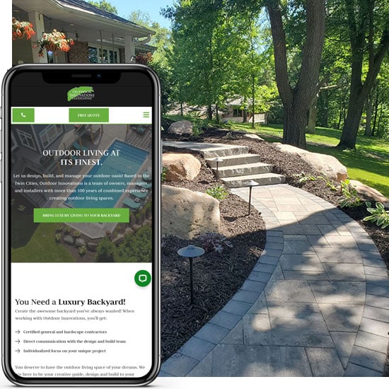 Landscaper Web Design