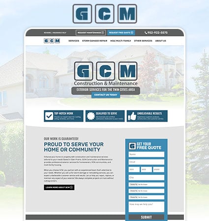 GCM Roofing MN