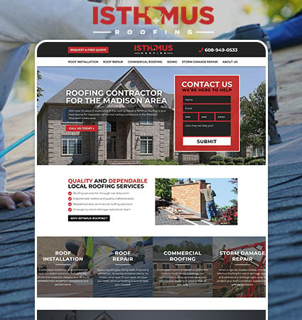 Isthmus Roofing Design
