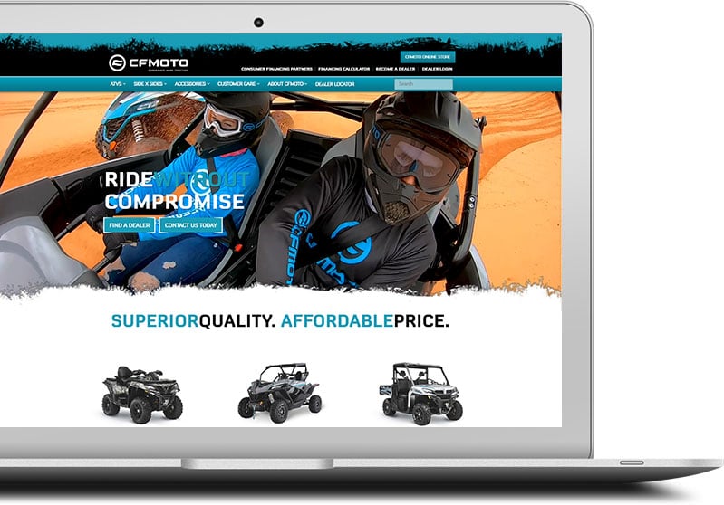 auto website redesign