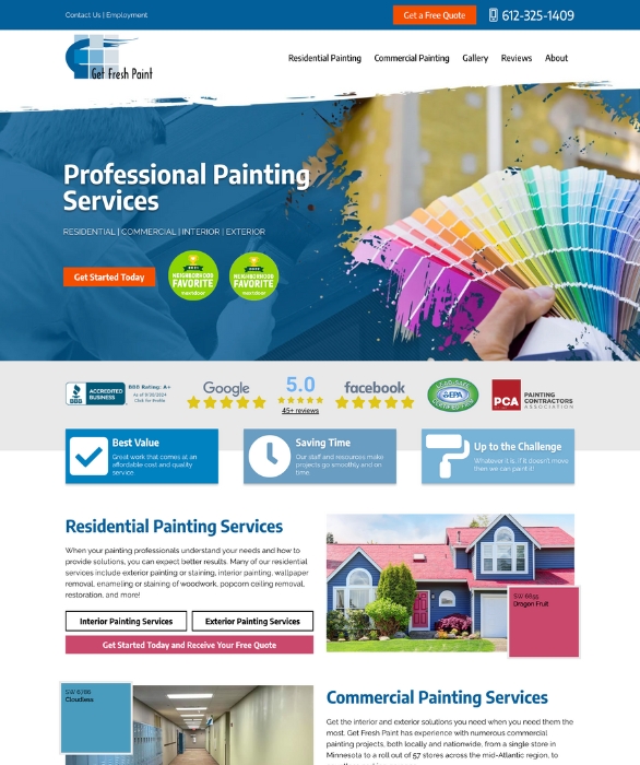 Get Fresh Paint Website