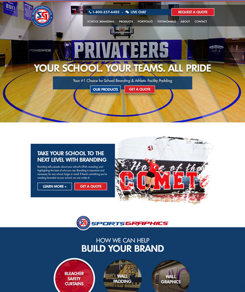 Sports Graphics Website